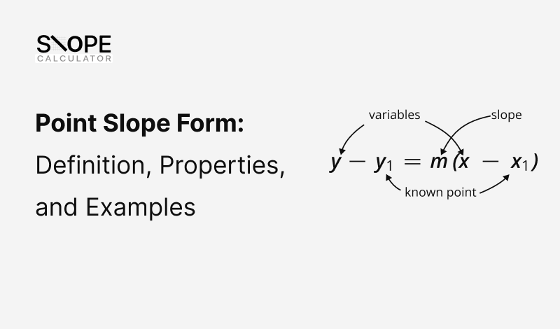 Equation of Straight Line - Formula, Forms, Examples